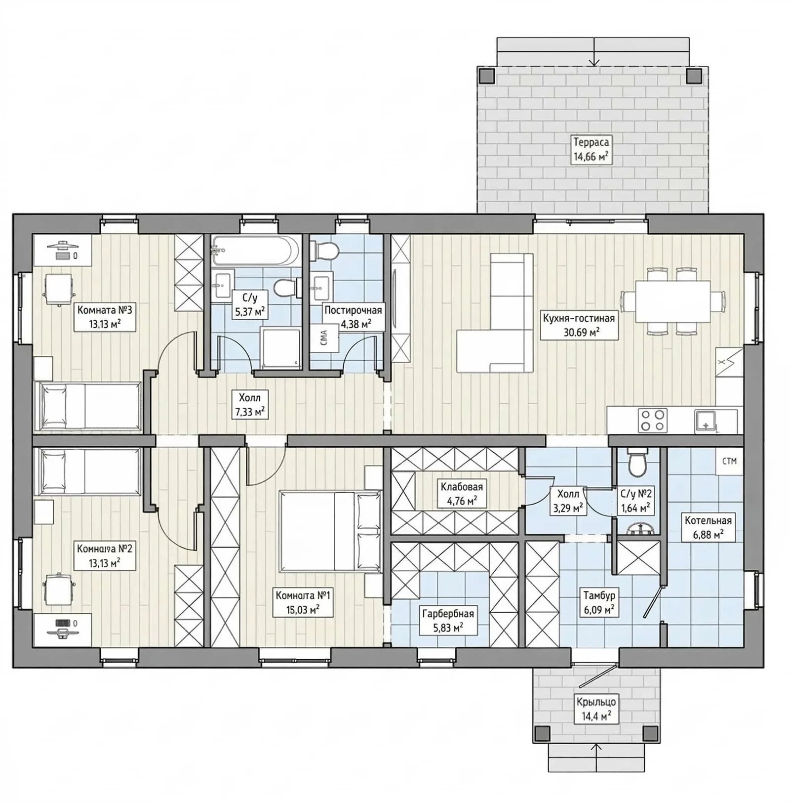 Bungalow-136 — фото 3